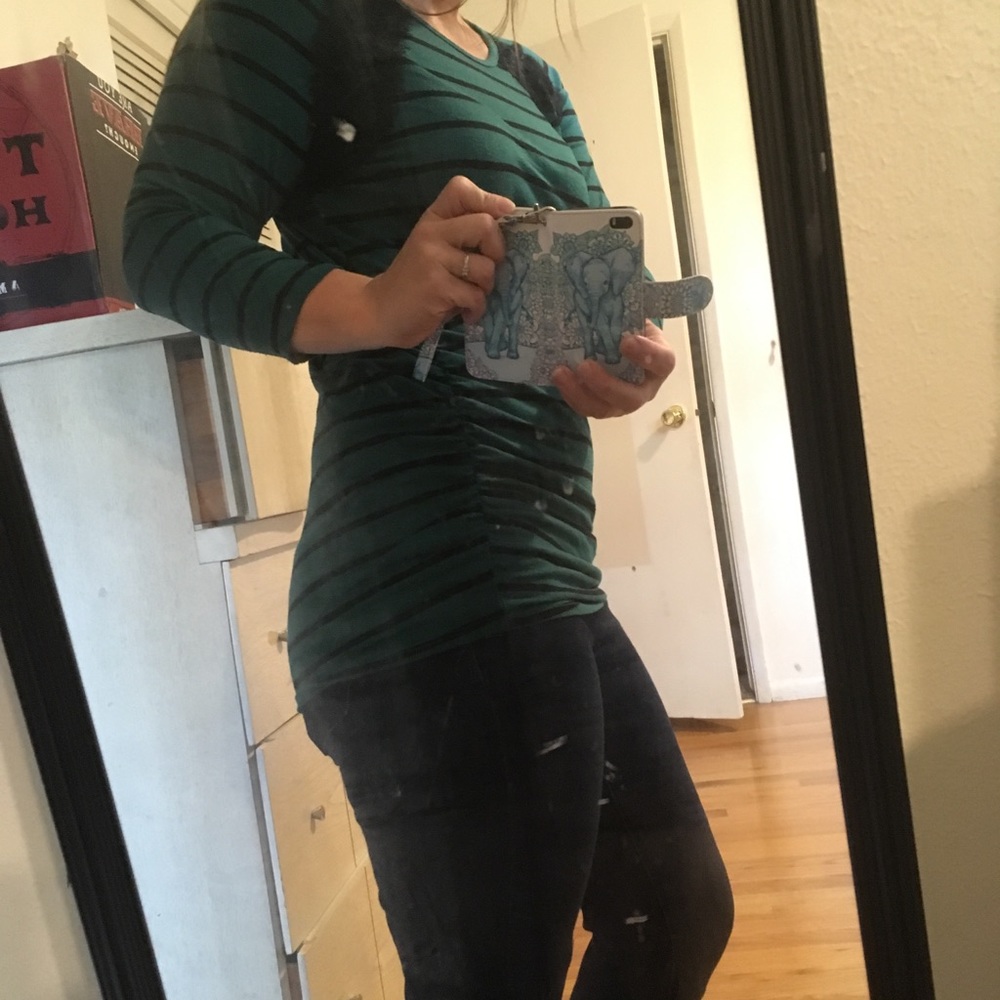 Maternity shirt, 3/4 sleeve